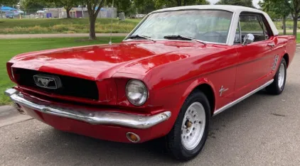 Classic Ford Mustang recently consigned by Musick Auction